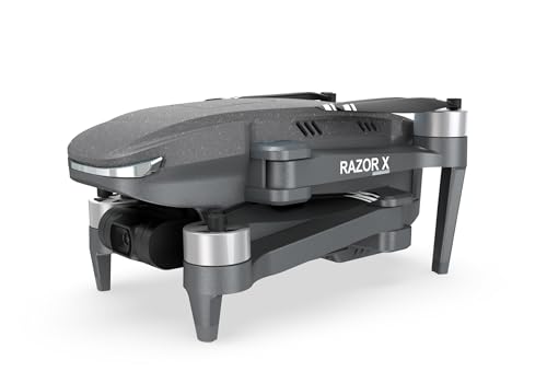 Drone-Clone Xperts X Pro Razor with Camera for Adults 4k - FAA Approved Professional Drone with Obstacle Avoidance - GPS Auto Return - Cameras with SONY Image Sensor & Night Vision for Video