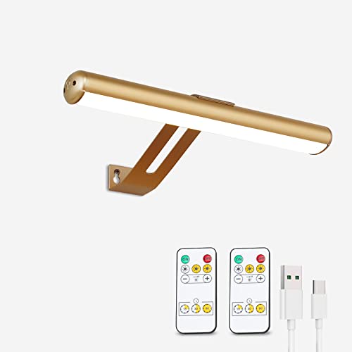 ZOCALOK Rechargeable Cordless Picture Light with Remote Adjustment