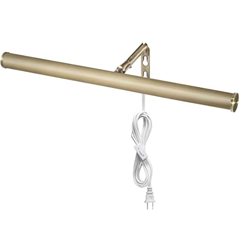 Maxxima 14 in. LED Picture Light - Antique Brass