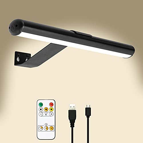 Wireless LED Picture Light with Remote, Rechargeable, 300Lumens
