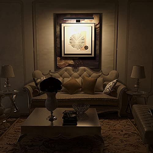 Wireless LED Picture Light with Remote, Rechargeable, 300Lumens