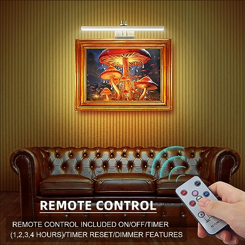 16in Battery Operated Picture Light with Remote Control