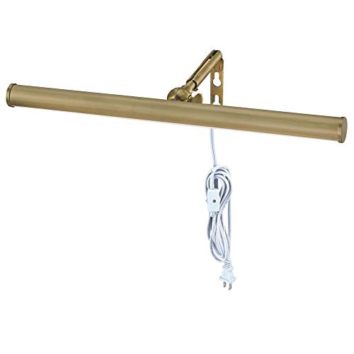Westinghouse Adjustable LED Picture Light, Antique Brass Finish