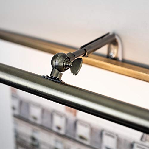 Westinghouse Adjustable LED Picture Light, Antique Brass Finish