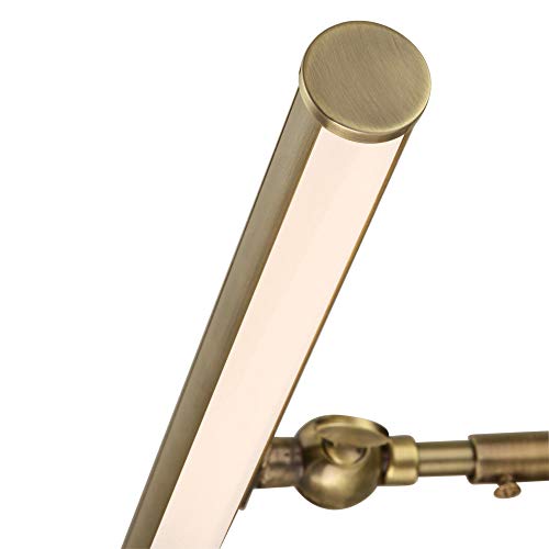 Westinghouse Adjustable LED Picture Light, Antique Brass Finish