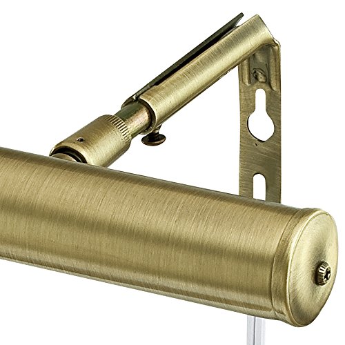 Westinghouse Slimline Picture Light, Antique Brass, Single, 7-Inch