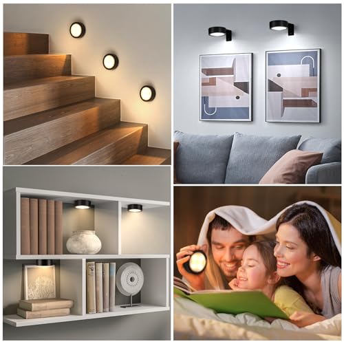 KELUOLY 4-Pack Remote Controlled Picture Frame Lights