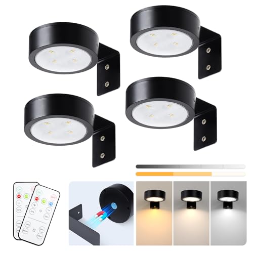KELUOLY 4-Pack Remote Controlled Picture Frame Lights