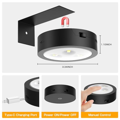 Rechargeable Battery Operated Picture Light with Remote Control