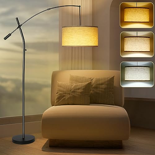 Adjustable Arc Floor Lamp for Modern Living Rooms