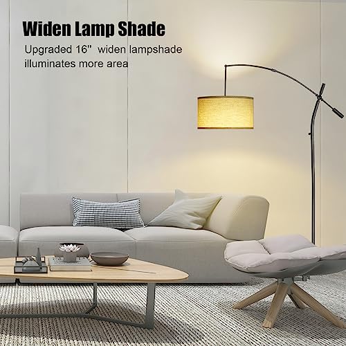 Adjustable Arc Floor Lamp for Modern Living Rooms