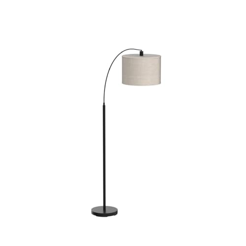 Luvkczc Modern Floor Lamp with Adjustable Hanging Shade