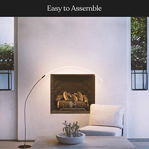 Sparq Arc Floor Lamp - Ultra Bright, 3-Way Dimmable