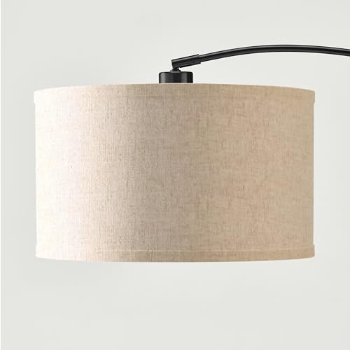 Brightech Logan Arc Floor Lamp - Modern Living Room