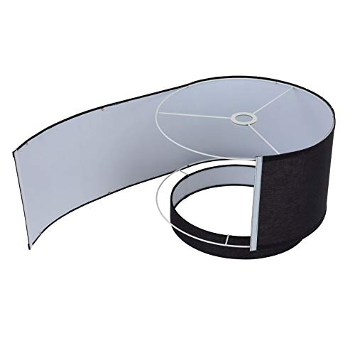 Modern 81" Arc Tall Drum Shade Large Floor Lamp