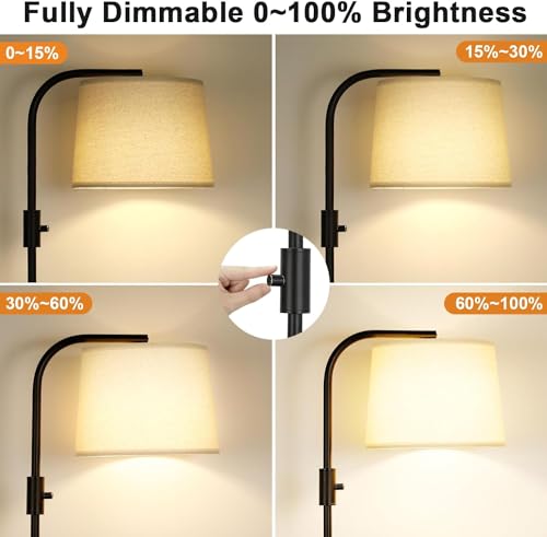 Adjustable Ambimall LED Floor Lamp - 9W Bulb