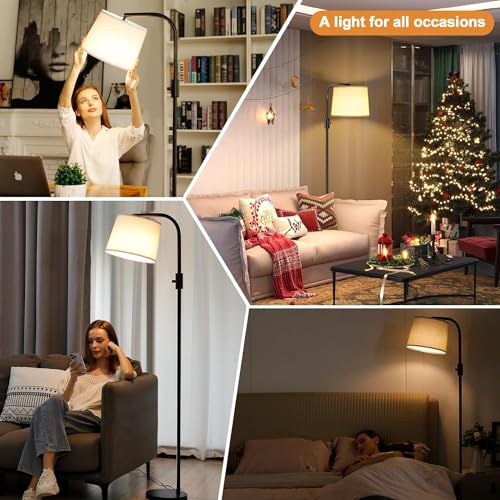 Adjustable Ambimall LED Floor Lamp - 9W Bulb