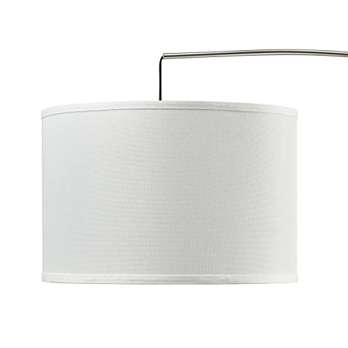 Oneach Modern Arc Floor Lamp - Brushed Steel
