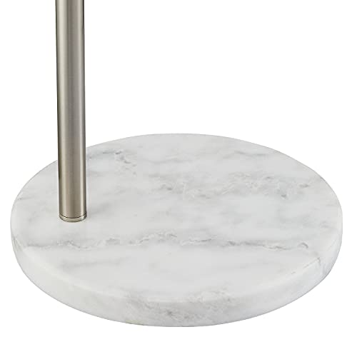 Oneach Modern Arc Floor Lamp - Brushed Steel
