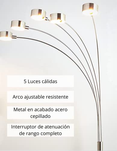 Artiva USA Micah - 5 Arc Floor Lamp