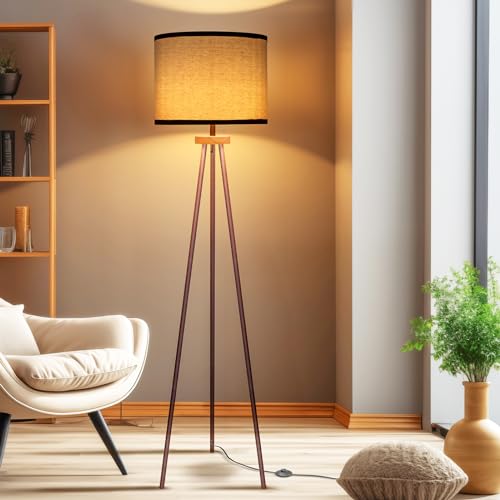 VELXEE Tripod Floor Lamp for Living Room & Office