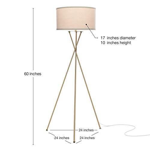 Modern LED floor lamp for living rooms and offices