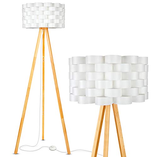 Brightech Bijou LED Floor Lamp for Bedroom & Living Rooms