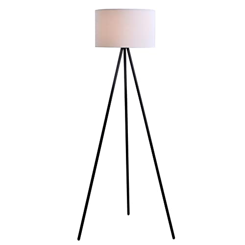 Catalina Modern Tripod Floor Lamp, 61.25", Black