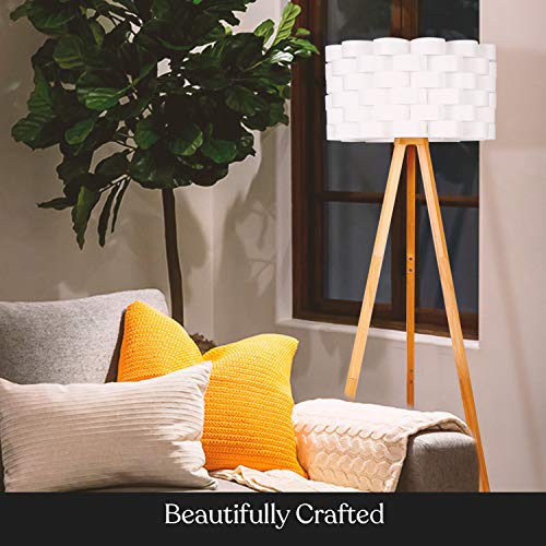Brightech Bijou LED Floor Lamp for Bedroom & Living Rooms
