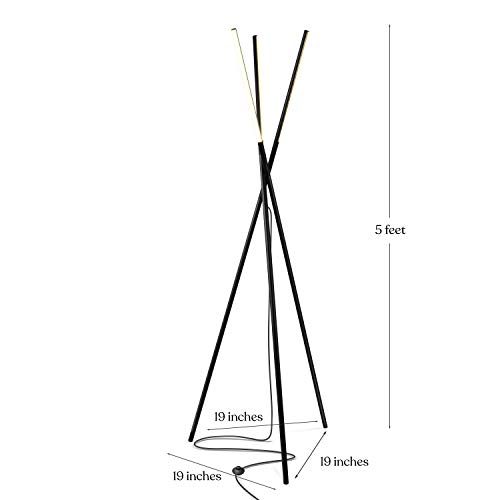 Brightech Stix Floor Lamp - Dimmable LED Light