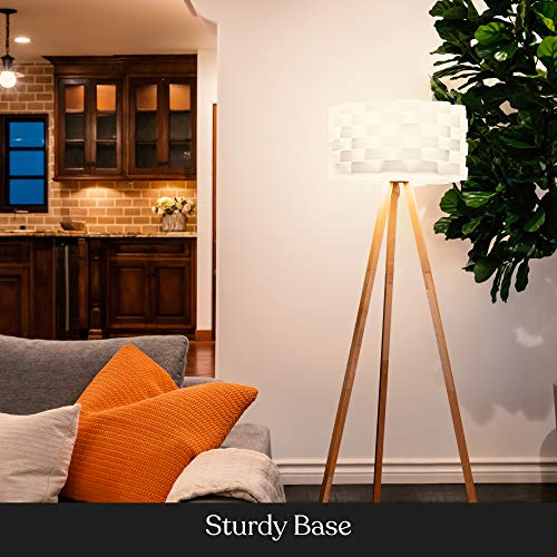 Brightech Bijou LED Floor Lamp for Bedroom & Living Rooms