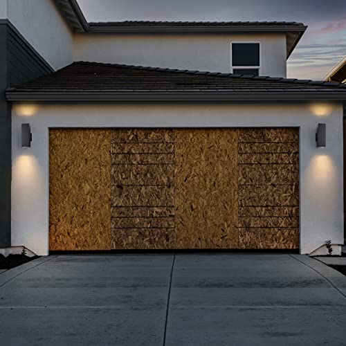 mirrea Modern Outdoor Porch Light Patio Light in 2 Lights with Aluminum Rectangular Tube and Tempered Glass Cover Waterproof Wall Sconce 2 Pack (Matte Black)