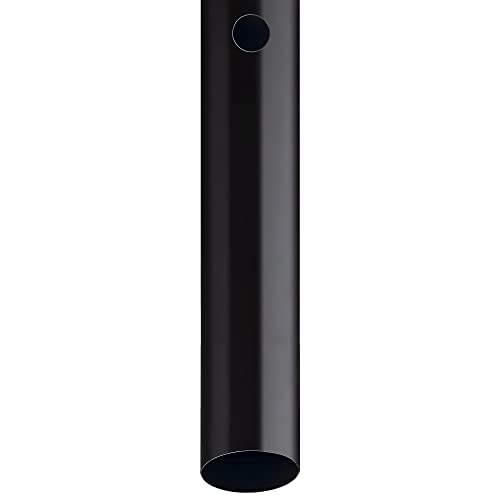 Design House 501817 Traditional Outdoor Lamp Post with Plastic Cross Arm, for Driveways and Porches, 80-Inch by 3-Inch, Black