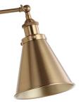 Farmhouse Industrial Adjustable Arm Metal LED Wall Light