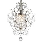 Crystal Mini Pendant Chandelier Fixture for Kitchen, Bedroom