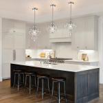 Crystal Mini Pendant Chandelier Fixture for Kitchen, Bedroom