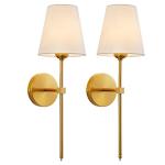 Retro Industrial Wall Sconces Set for Bedroom Living Room
