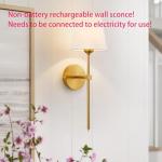 Retro Industrial Wall Sconces Set for Bedroom Living Room