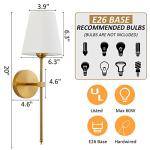 Retro Industrial Wall Sconces Set for Bedroom Living Room