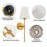 Retro Industrial Wall Sconces Set for Bedroom Living Room