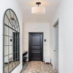 Sleek 3-Light Black Ceiling Fixture for Bedroom/Hallway