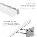 Aipsun 31.5" LED Vanity Lights Chrome Modern Lighting