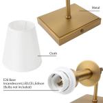 PERMO Set of 2 Rustic Industrial Wall Sconces