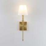 PERMO Set of 2 Rustic Industrial Wall Sconces