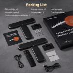 Remote Controlled Rechargeable Picture Lights- 2 Pack