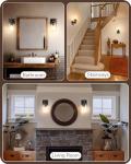 Farmhouse Vanity Lights Set - Wall Sconces 2-Pack