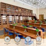 TORCHSTAR Green Glass Bankers Desk Lamp, UL Listed, Antique Desk Lamps with Brass Base, Traditional Library Lamp with Pull Chain, E26 Base, Vintage Desk Lamp for Office, Study Room