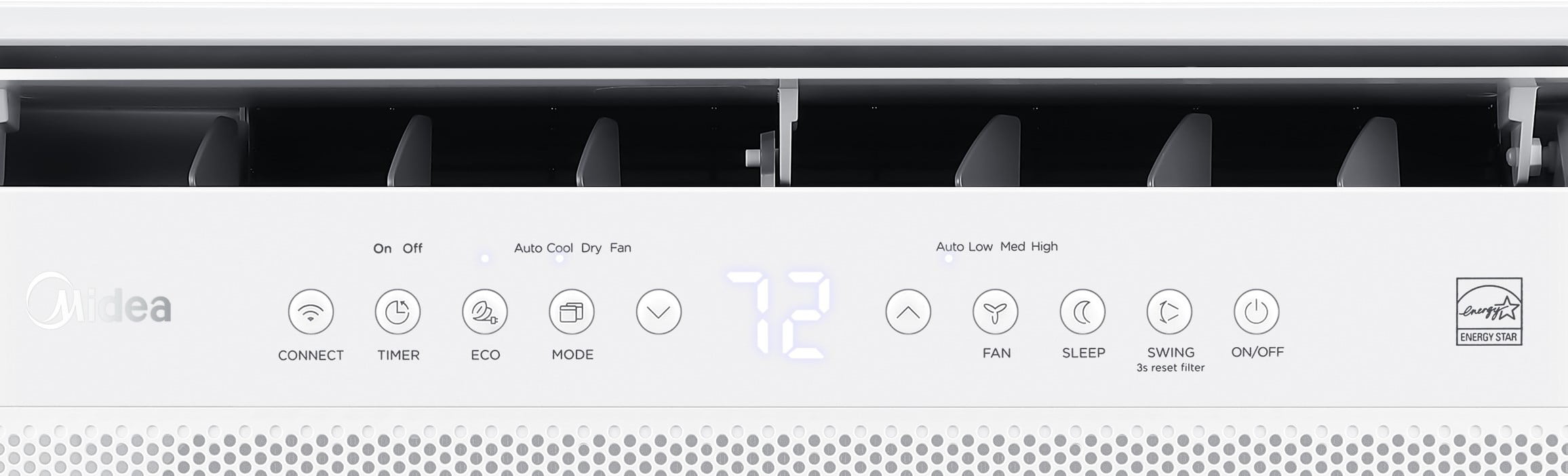 Midea Smart U-Shaped AC - 8,000 BTU