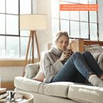 Boho Wooden Tripod Floor Lamp with Shelves & Bulb