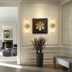 Gold Modern Bathroom Wall Sconce Vanity Light Fixture